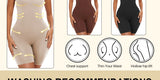 USA-Made Seamless Full Coverage Body Shaper – Firm Control Thigh Slimming Bodysuit