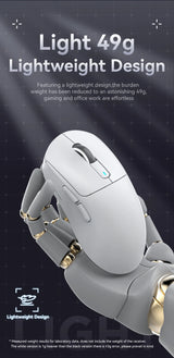 Attack Shark X3 PixArt PAW3395 Bluetooth Mouse,26000dpi,Wireless Tri-Mode Connection,Lightweight Macro Gaming Mouse