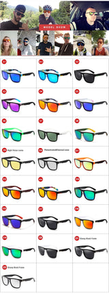 Outdoor Sport Square Myopia Lens Prescription Sunglasses Men Polarized Driving Anti-Glare Myopes Lunettes 0 -0.5 -0.75 To -6.0
