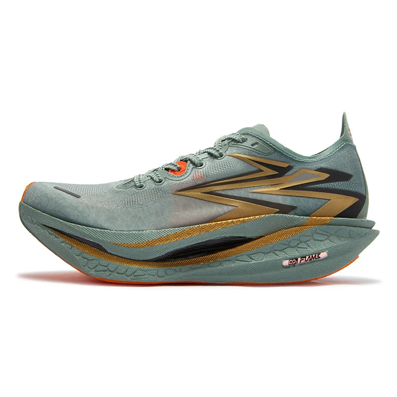 361 Degrees Flame 4.0 Men Running Shoes New Carbon Plate Racing Marathon Stable Rebound Traction Jogging Male Sneakers 672512205