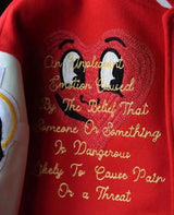 Trendy Embroidered Baseball Jacket