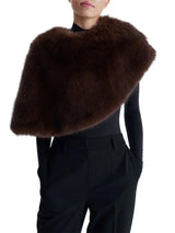 Elegant Fur & Feather 2-Piece Maxi Set