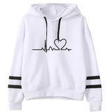 Womens Tracksuit Casual Stripe Versatile Sweatshirt Black Sweatpants Loose Print High Quality Outfits Single Piece Hoodies Pants
