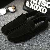 2026 Casual Men's Shoes Versatile Comfortable Work Shoes Driving Loafers Black, Grey, Khaki Three-Colour