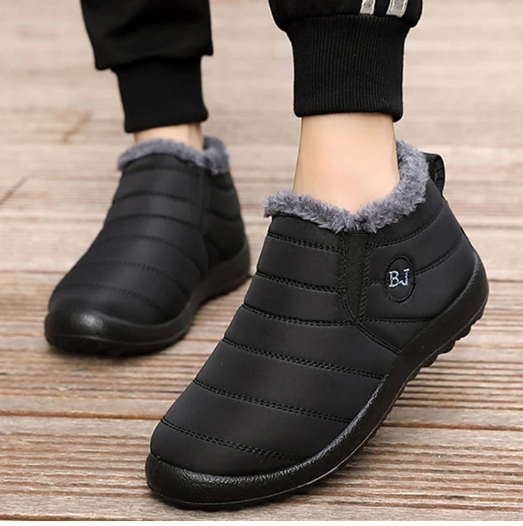 Lightweight Winter Fleece-Lined Sneakers