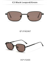 DDDLONG Fashion Small Square Retro Sunglasses Women Classical Vintage Punk Sun Glasses For Men Eyewear Outdoor Shades D626