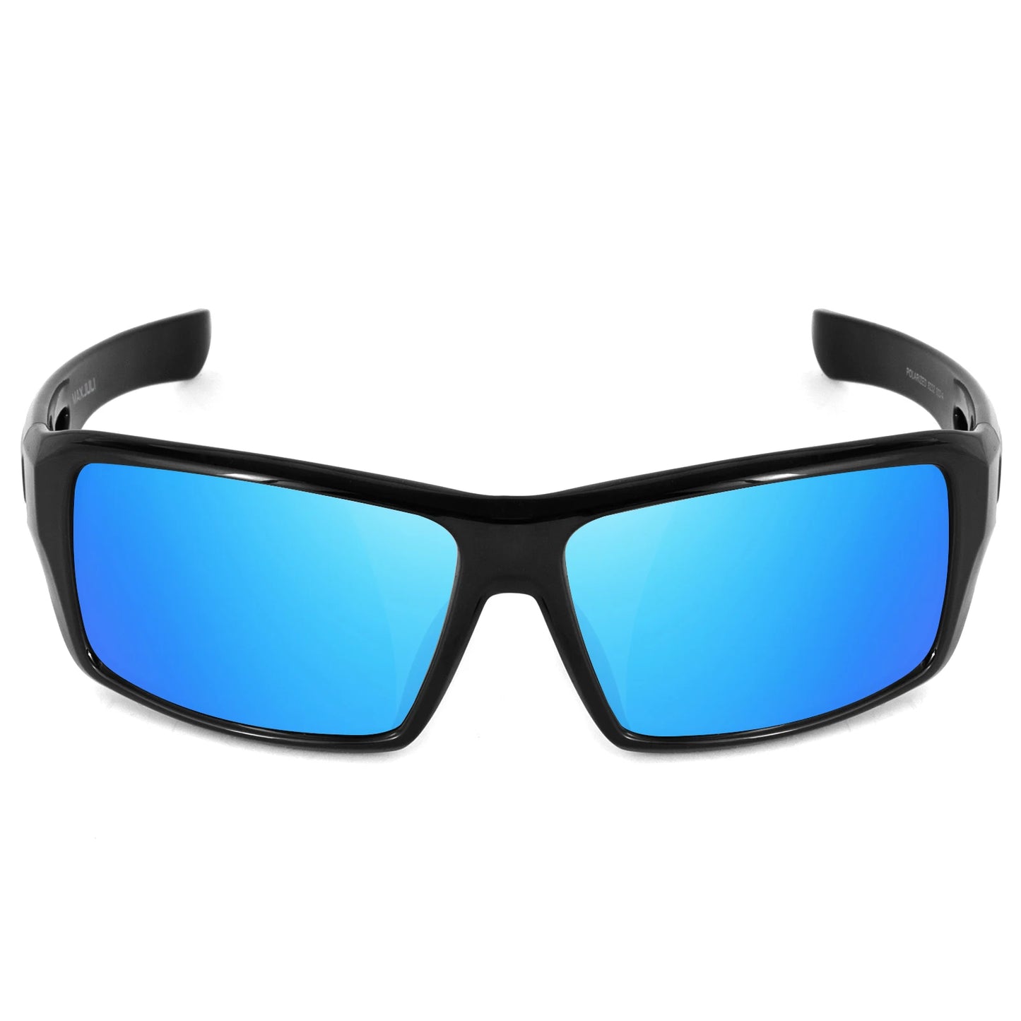 MAXJULI Polarized Sunglasses Wrap Around Sports Sunglasses for Big Wide Heads Men Women UV400 Sun Glasses 8232