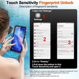 IP68 Waterproof Samsung Galaxy Case with Screen Protector