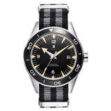 41MM Sapphire Glass 100m Waterproof Japan  Automatic Luminous Mens Watch Nylon Strap