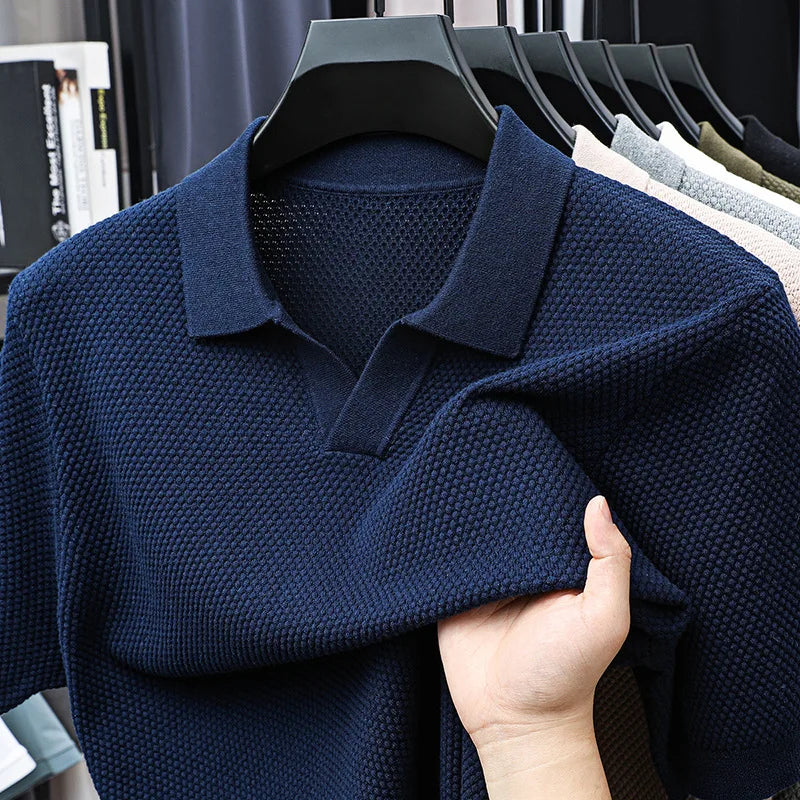 Men's Premium Cotton Polo Shirt | Relaxed Summer Fit