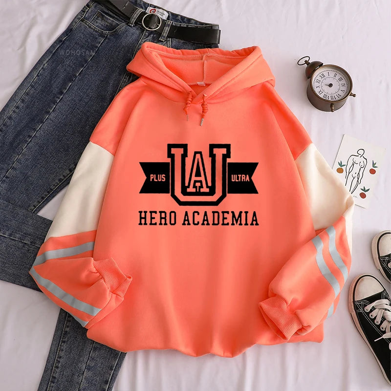 My Hero Academia UA Logo Relaxed Pullover Hoodie