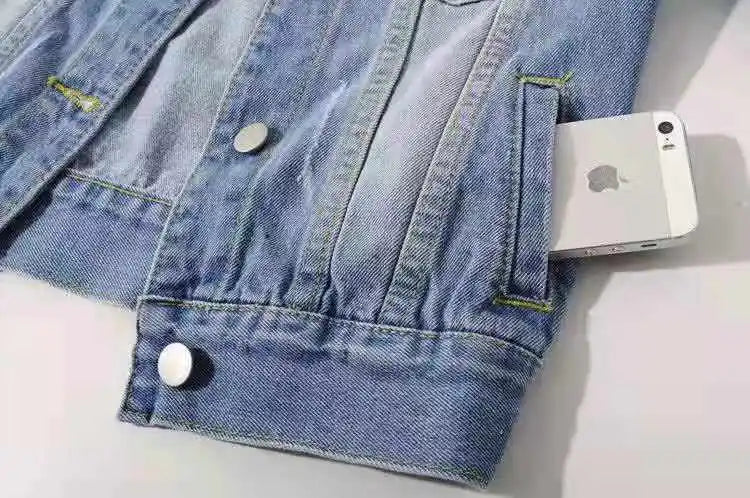 Women's Premium Cotton Denim Jacket