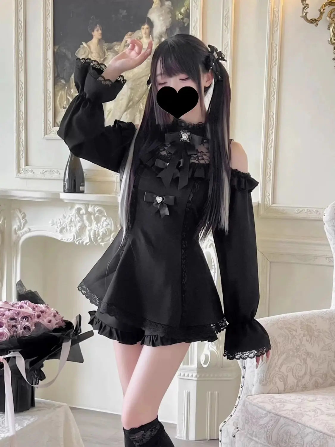 Kawaii Sweet Lolita Bow Dress