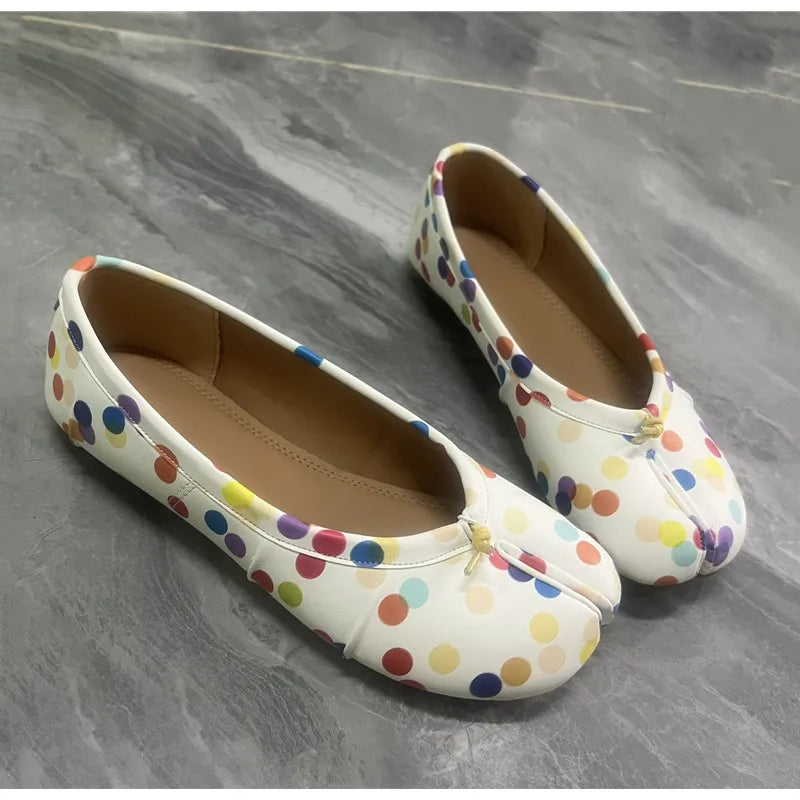 Split Toe Ballet Flats | Tabi Loafers for Women