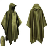 3-in-1 Waterproof Raincoat | Lightweight Outdoor Rain Cover