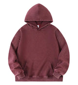 Vintage Washed Oversized Pullover Hoodie