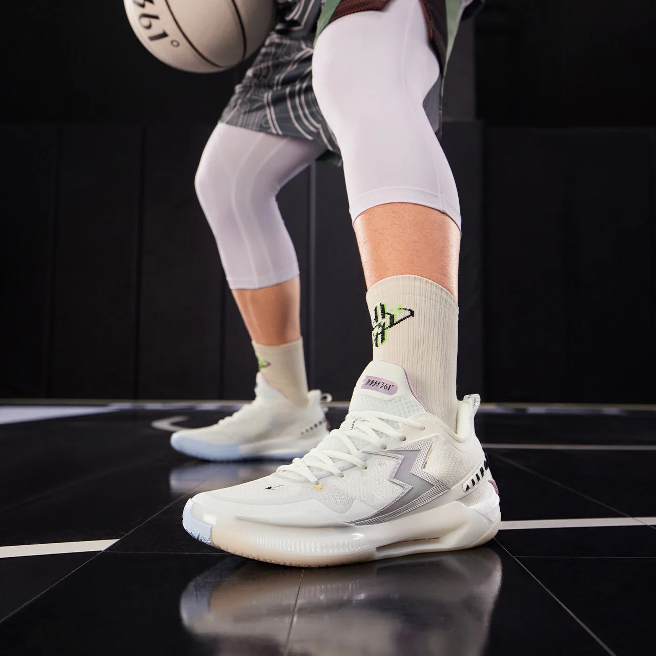 361 Degrees BIG3 5.0 Quick Pro Men Basketball Shoes Cushioning Lightweight Breathable Stable Flexible Male Sneakers 672421111