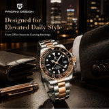 Pagani Design PD-1662 GMT Automatic Men's Watch