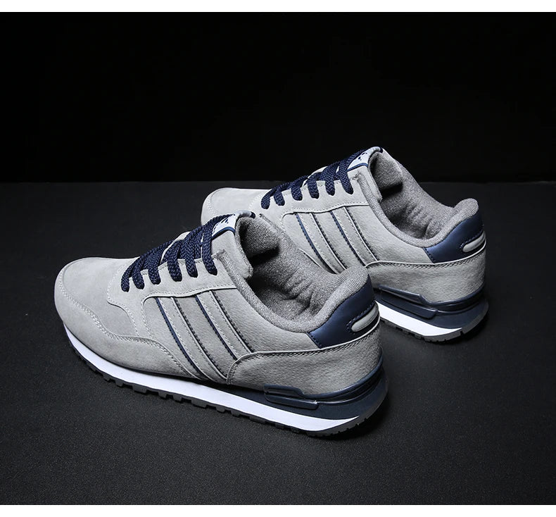 Men's Corduroy Lace-Up Casual Sneakers
