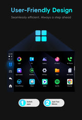 OTTOCAST P3 CarPlay AI Box – Wireless Android Auto & Smart TV