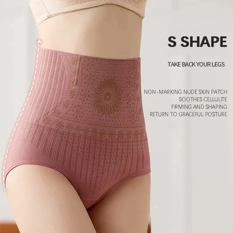 Seamless High Waist Postpartum Shapewear | USA-Made Control Panties