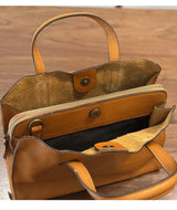 2026 spring new portable top layer cowhide women's casual Tote bag small leather single shoulder crossbody bag