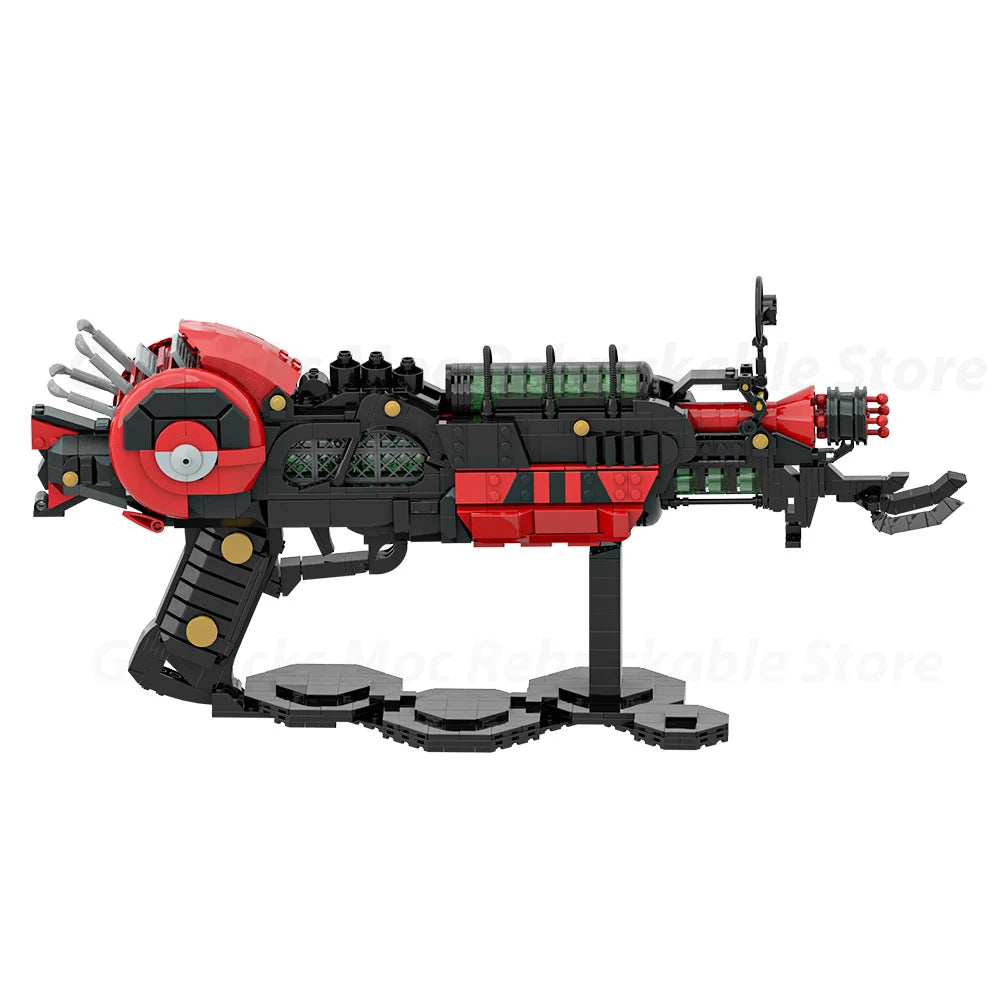 Gobricks MOC Call of Duty Ray Gun Mark 2 Bricks Model Ray Gun Mark II Building Blocks Laser Gun DIY Game Toys Gift