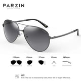 PARZIN Classic Aviation Polarized Sunglasses for Men