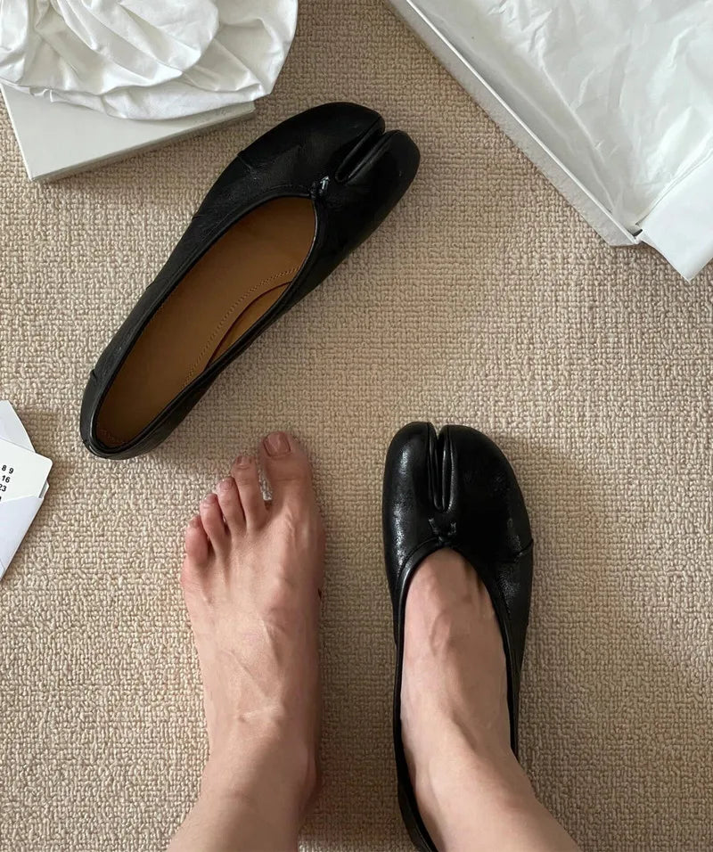 Split Toe Ballet Flats | Tabi Loafers for Women
