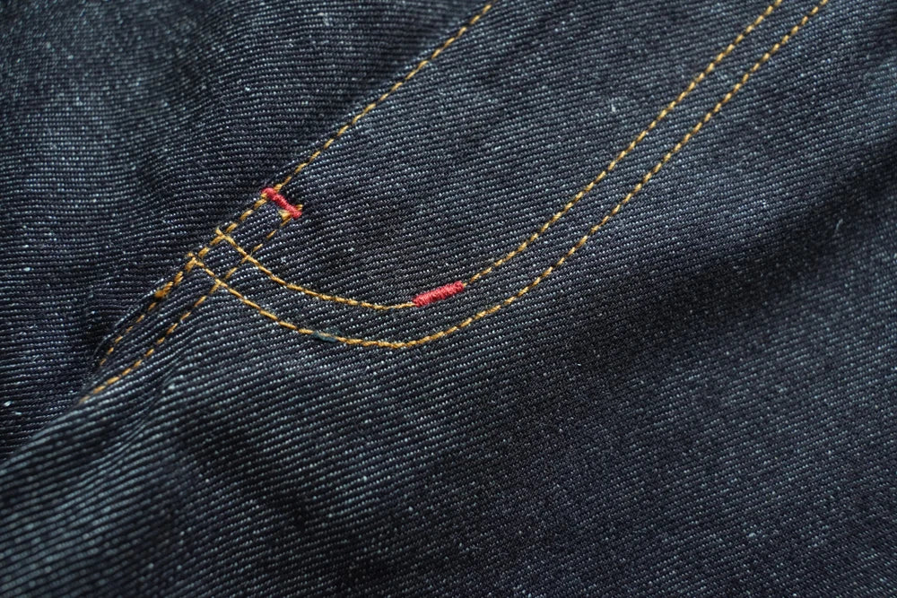 SauceZhan 344XX High-Rise Relaxed Selvedge Denim Jeans
