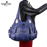Women Fashion Handbags Women Shoulder Bags PU Leather Handbag Female Satchel Big-capacity Shoulder Purse Bag Bolsa Feminina