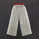 Women's Double-Waist Wide-Leg Pants