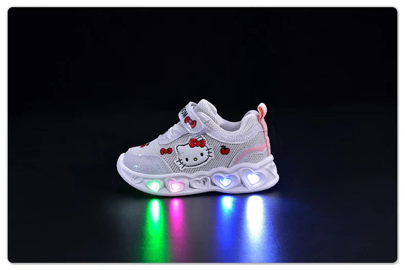 Kids’ LED Light-Up Cartoon Sneakers
