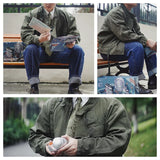 Swedish Dispatch Rider Jacket – Men's Vintage Canvas Coat