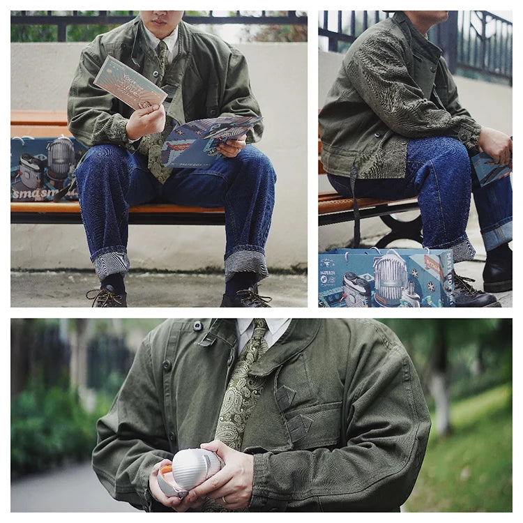 Swedish Dispatch Rider Jacket – Men's Vintage Canvas Coat