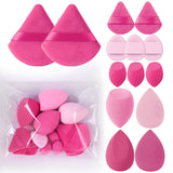 Professional 3-20pc USA-Made Makeup Brush Set - Goat & Synthetic Hair