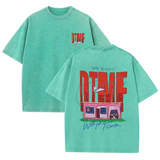 Vintage Washed Cotton Graphic Tee