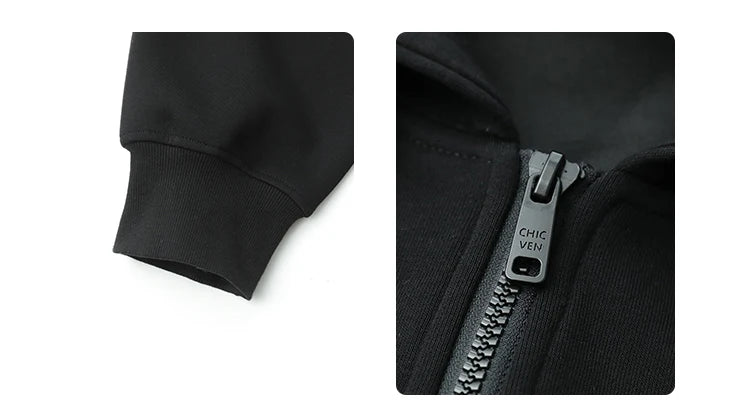 Women’s Relaxed Longline Zip-Up Hoodie