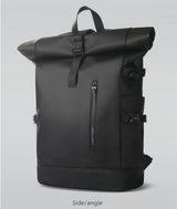 Heroic Knight Men's Backpack Waterproof Roll Top Backpack Women Travel Expandable USB Charging Large Capacity Laptop Bag Mochila
