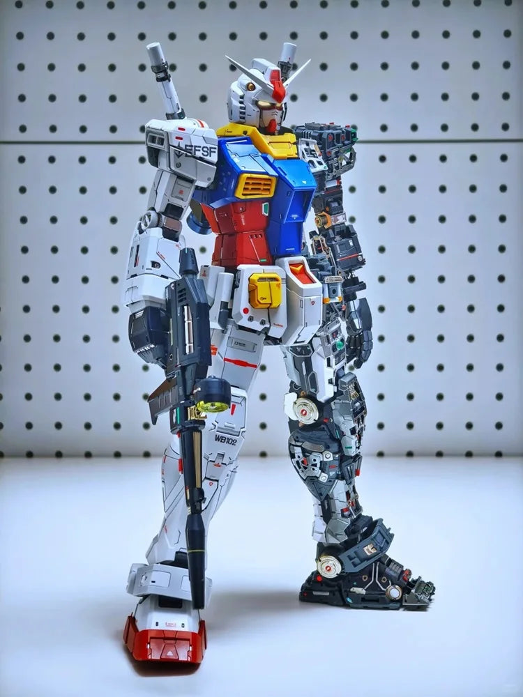 【IN STOCK】1/60 PGU 2.0 RX-78-2 High-Precision Framework Assembly Action Figure Doll Model Kit Figure Collection Toy Holiday Gift