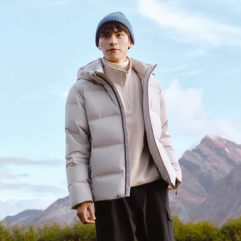Semir Men's Premium Hooded Down Jacket