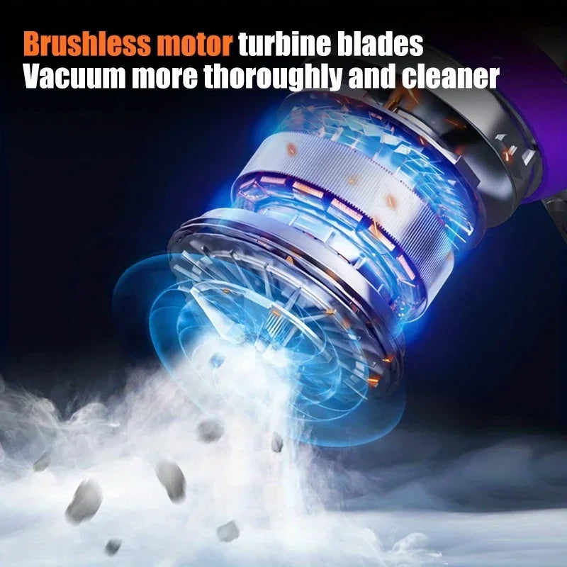 Cordless Handheld Vacuum 30000Pa | Brushless Motor 4-in-1