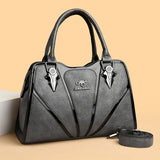Women Bags Luxury Handbags Fashion Totes Ladies Shoulder Bags High Quality PU Leather Casual Totes Top Handle Shoulder Messenger