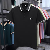 Men's Premium Cotton Polo Shirt | Embroidered Classic Fit