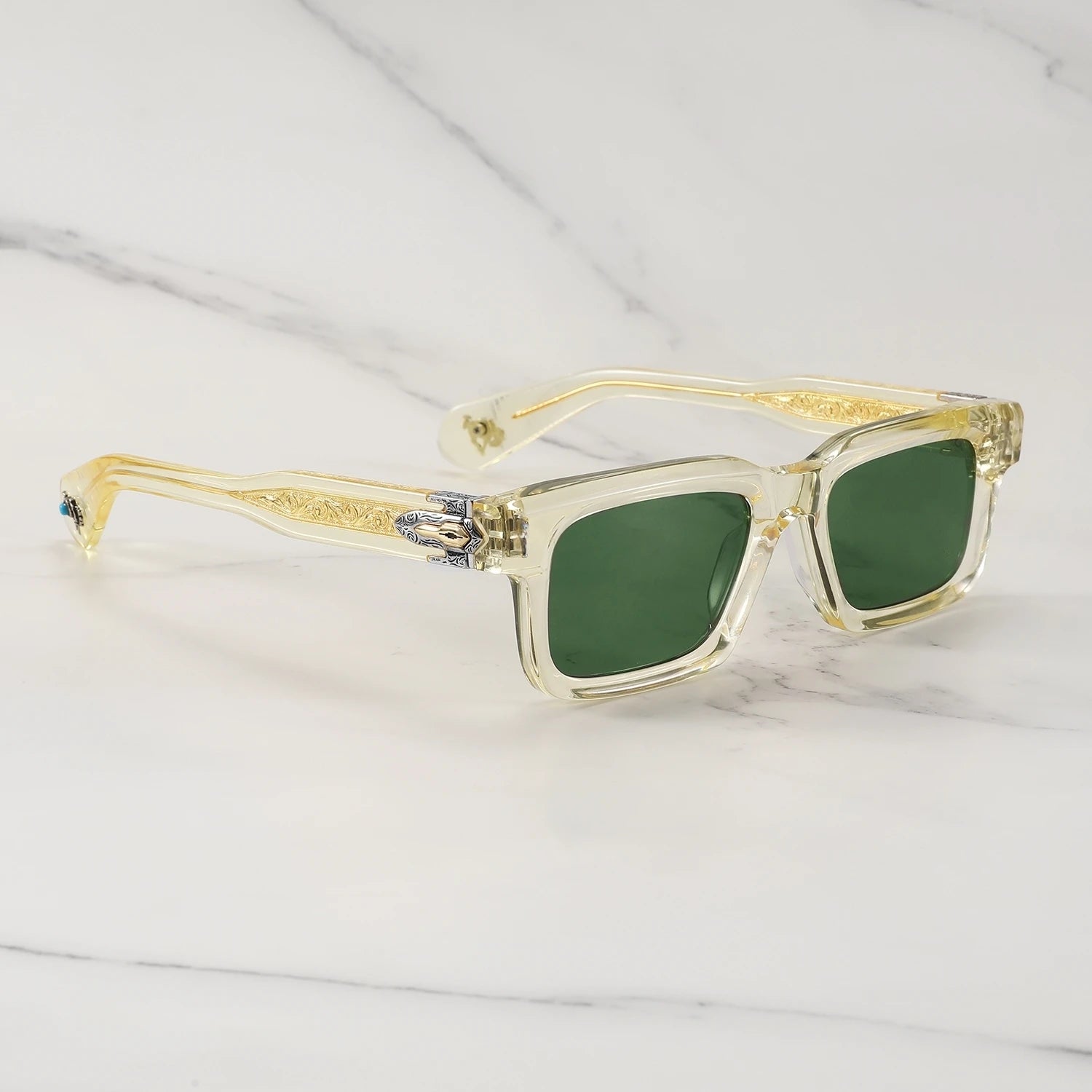 DILTA Belvedere Acetate Square Sunglasses – UV400 Women