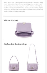 Amazing Song Alpha Bag Medium Shoulder Bag Sheep Leather