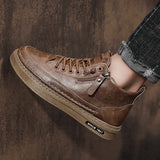 Men's USA-Made Warm Leather Work & Leisure Boots