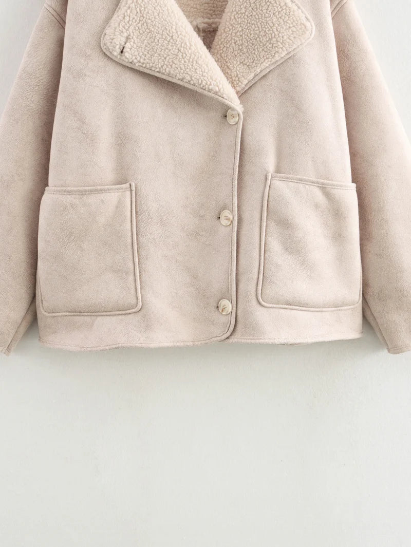 Women’s ZW Series Oversized Long-Sleeve Warm Coat