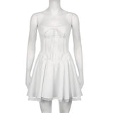 French Hepburn Style Black Camisole Dress