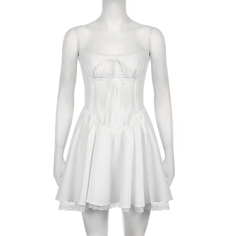 French Hepburn Style Black Camisole Dress